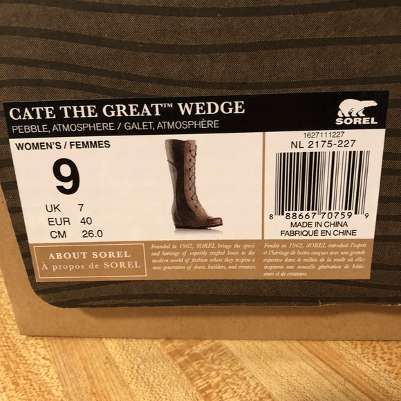 Sorel Cate the Great Wedge Pebble - Picture 4 of 6